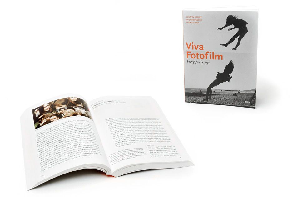 2010. Gestaltung, Umsetzung in Zusammenarbeit mit Janet Riedel, Berlin. Pratschke, Katja /Hámos, Gusztáv/Tode, Thomas (Hg.): »Viva Fotofilm - Bewegt/unbewegt«. 368 S., 698 Abb, davon 133 in Farbe